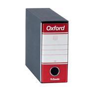 Esselte Classeurs en carton Oxford 390781160 – de 8 cm – rouges