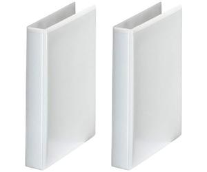 Esselte 46571 Classeur personnalisable Format A5 Blanc (Lot de 2)