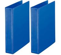 Esselte 49762 Classeur personnalisable Format A4 Bleu (Lot de 2)