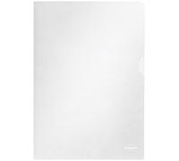 Esselte 54850 Pochette transparente Standard Plus, A5, PP, grainée, 100 pièces, incolore