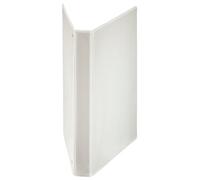 Esselte - 55292 - Classeur à Anneaux personnalisable - A4 Maxi - Capacité de 230 feuilles - Carton recouvert de polypropylène - 4 anneaux - Blanc Anneaux 25 mm