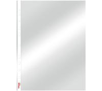 Esselte Pochette perforée 56093 - A4 transparent lisse polypropylène 105 µm - Lot de 100