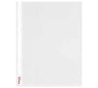 Esselte 56123 Lot de 100 pochettes A5 en polypropylène 70 microns Multi-perforées Ouverture par le haut Portrait