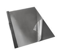 Esselte 563700 Lot de 25 Chemises à clip A4 capacité 30 feuilles plastique souple VIVIDA Noir