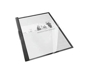 Esselte 563700 Vivida Lot de 1 Chemises à Clip 3 mm Noir