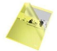 Esselte 60836 copy safe lot de 25 chemises en plastique jaune a4