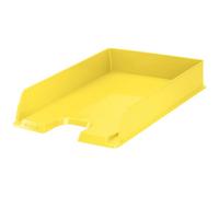 Esselte Corbeille à courrier Europost Vivida – polystyrène A4 370 feuilles – Jaune