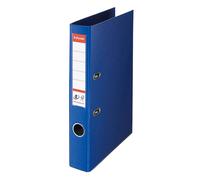 Esselte, Classeurs à levier A4 N°1, Bleu, Dos de 50 mm, Plastique, Lot de 1, Gamme Vivida, 811450