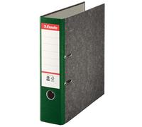 Esselte, A4, carton, 7,5cm, marbre, dos vert.