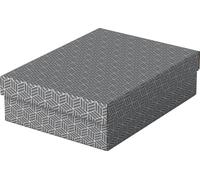 Esselte Boîte de rangement & cadeau Home M Set de 3 pièces gris