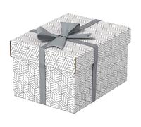 Esselte Boîte de rangement & cadeau Home S, set de 3, blanc
