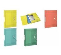 Esselte Boîte de rangement Colour'Ice, A4, PP, 25 mm, bleu G