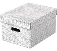 Esselte boîte de rangement Home M set de 3 pièces blanc