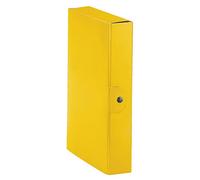 Esselte C26 EUROBOX 390326090 Dossier pour projets 25 x 35 cm, dos 6 cm, jaune