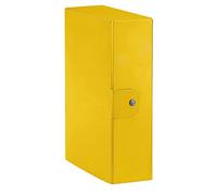Esselte C30 EUROBOX 390330090 Dossier pour projets 25 x 35 cm, dos 10 cm, jaune