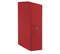 Esselte C30 EUROBOX 390330160 Dossier pour projets 25 x 35 cm, dos 10 cm, rouge