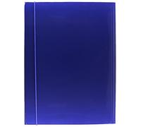 Esselte Cartelle a tre lembi plastificate - Bleu - Pack de 5