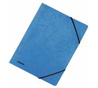 Esselte, cartellina con elastico, A4 Blue, 25 Pezzi