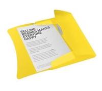 ESSELTE Chemise 3Rabats VIVIDA Polypropylene Jaune G