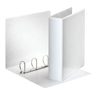Esselte Classeur à anneaux personnalisable Essentials 49705 A4 500 feuilles 4 anneaux Blanc