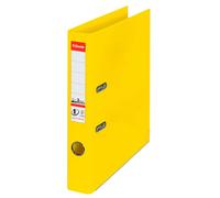 Leitz Classeur à levier Esselte n°1 Power D75 624074 Dos 50 mm Jaune G