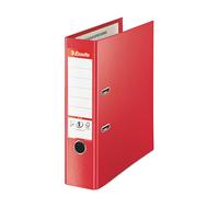 Esselte Classeur à levier A4 - Carton 24/10e - Dos 8 cm - Rouge