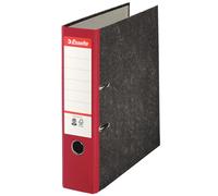Esselte classeur à levier, A4, carton, 7,5 cm, marbre, dos vermoulu.