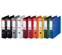 Esselte Classeur à levier A4 - Carton 22/10e - Dos 7,5 cm - Assortis classique