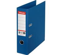 Esselte classeur à levier laf nº1 co2 neutral a4 100% carton recyclé dos 75mm dos bleu vivida