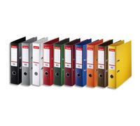 ESSELTE Classeur à levier Standard, A4, 5 cm, PP, assorti de couleurs