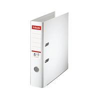 Classeur à levier cartonné Esselte Vivida A4 - Blanc