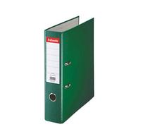 Esselte - Classeurs A4 à Levier, Vert, Dos de 75 mm, Plastique, 11256