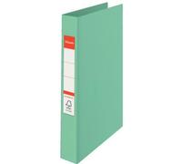 Esselte - Colour'Breeze carnet à anneaux, 2 anneaux, PP, ft A4, avec couverture rigide, vert
