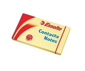 Esselte Contacta 83001 Bloc-notes Jaune