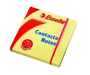 Esselte Contacta 83003 Bloc-notes Jaune
