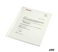 Esselte Couvercle En Plastique Reinforced Recycle Copysafe Pp A4 100 Microns 100 Unités