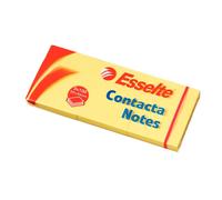 Esselte Contacta 83012 Pack de 3 Blocs-notes Jaune