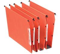 Esselte Dossiers suspendus latéraux Dual – Fond 15 mm, 200 f, entraxe 330 mm – Boîte 25 orange