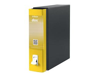 Esselte Dox 1 Classic Lever Arch File Yellow