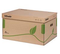 Container Archive ECO 100% Recyclé - Esselte - Marron - Pour format A4+ - Certifié FSC