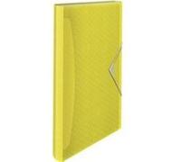 Esselte - Classeur Ménager A4, Organiseur Transparent à 5 Onglets / 6 Compartiments, Maison / Bureau, Motif Texturé, Gamme Colour'Breeze, Bleu, 626252
