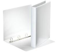 Esselte Classeur à anneaux Essentials 49702 personnalisable A4 4 anneaux 230 feuilles Blanc