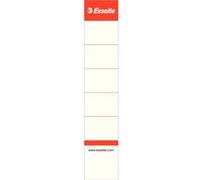 Leitz Étiquettes de remplacement pour classeurs à levier 50 mm 30x158mm Blanc - Lot de 10 (810811)
