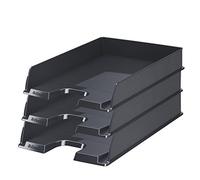 Esselte Europost - Lot De 10 Corbeilles À Courrier Noir