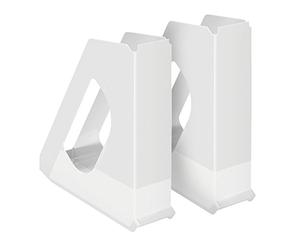 Esselte Europost Porte-revues Blanc Lot de 10