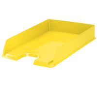 Esselte Europost Vivida Corbeille à courrier en polystyrène A4 370 feuilles Jaune