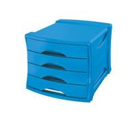 Esselte Europost Vivida Module De Classement 4 Tiroirs - Bleu Clair