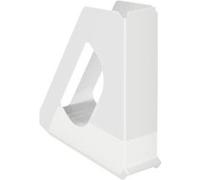 Esselte europost - vivida porte-revue en polystyrène a4 68 mm - blanc 623702 G