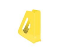 Esselte europost - vivida porte-revue en polystyrène a4 68 mm - jaune 623936 G