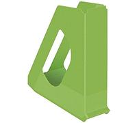 Esselte Europost Vivida Porte-revue en polystyrène A4 68 mm Vert
